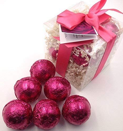 Spa Pure CHYPREROSE Bath Bombs: GIFT SET with 6 Bath Bomb Fizzies with Shea, Mango & Cocoa Butter, Ultra Moisturizing (14 Oz) Great for Dry Skin, All…