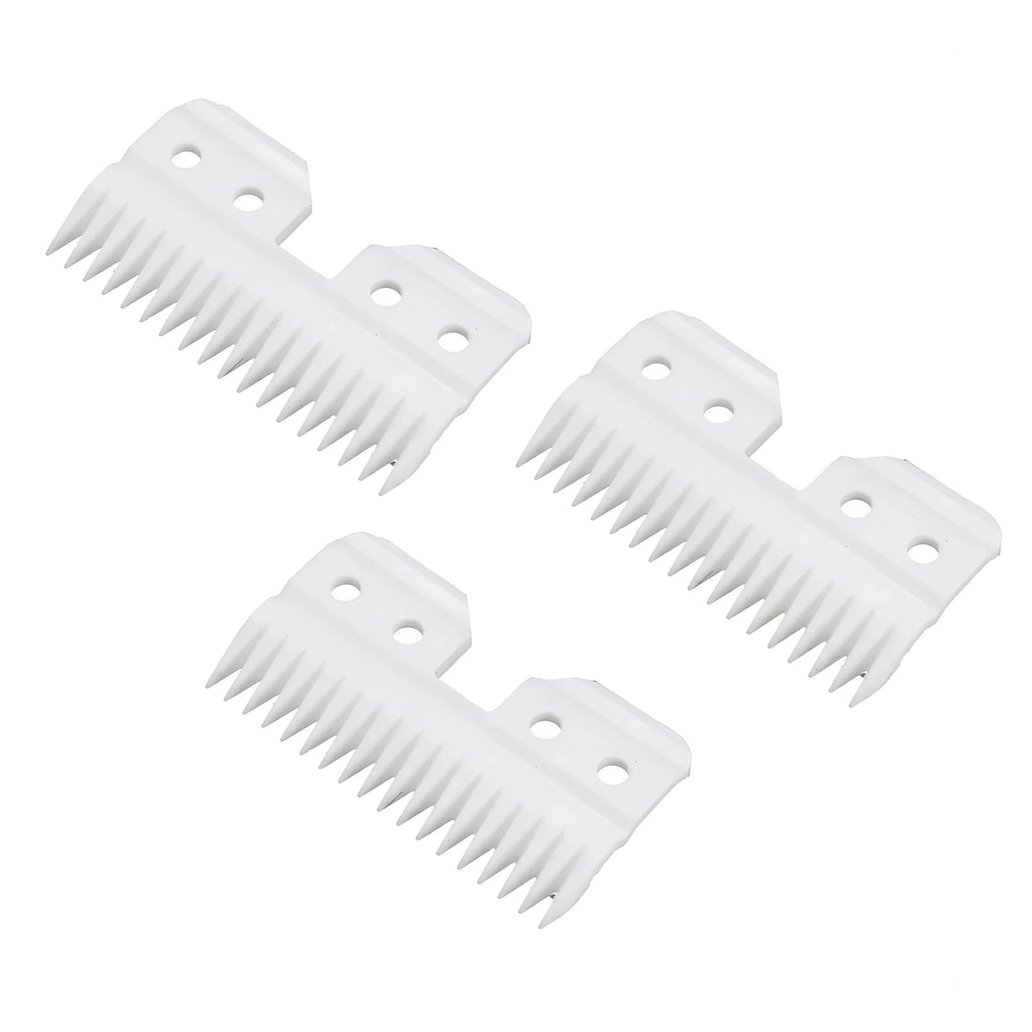 3PCS Fast Feed Ceramic Blades Replacement Blades for Oster Fast Feed Clipper A5 Grooming Clippers Parts Beauty and Personal Care ZEZEFUFU
