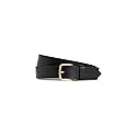 Vince Women's Flat Belt, Black, S