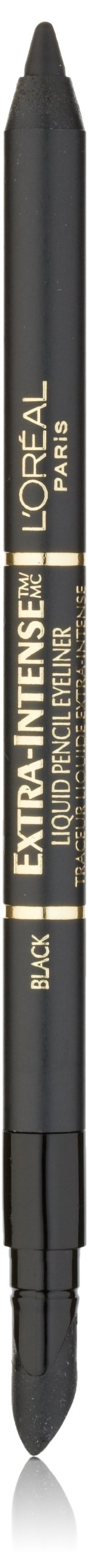 L'Oreal Paris Extra-Intense Pencil Eyeliner, Black, 0.03 oz;