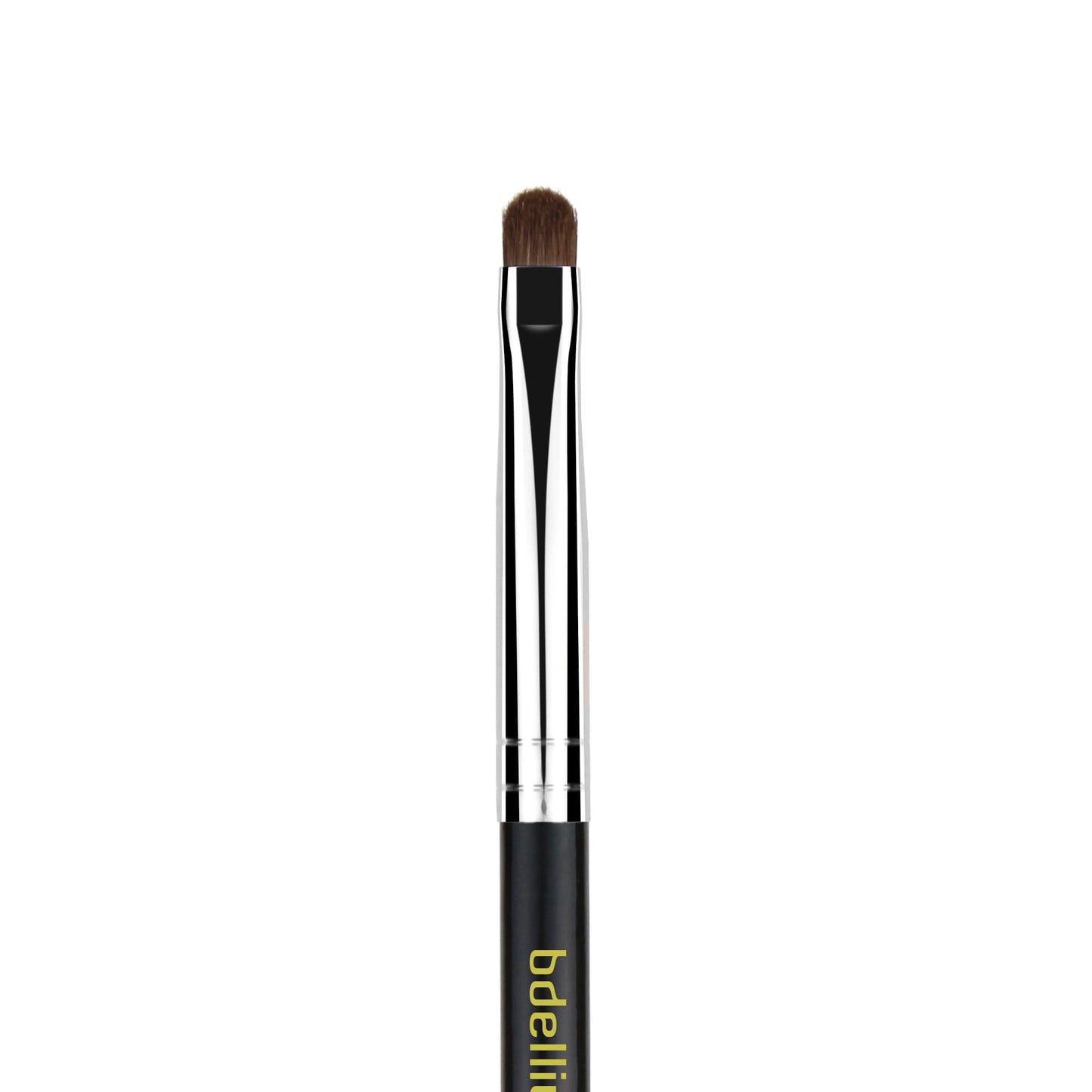 Bdellium Tools Professional Makeup Brush - Maestro Series 755 Smudge - With Mix of Soft Synthetic & Natural Fibers, For Precise Smudging (Black, 1pc)