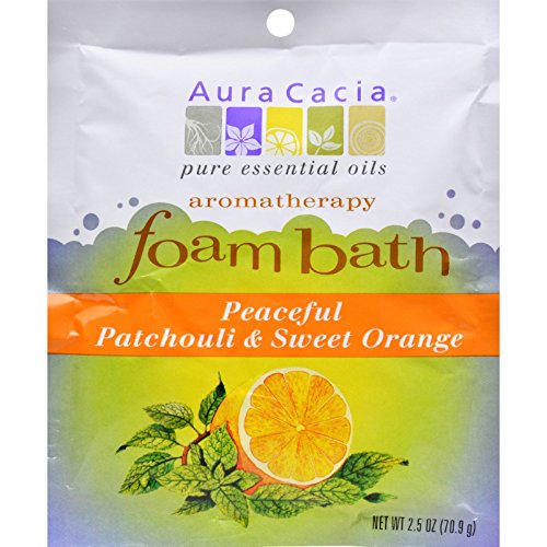 AURA CACIA FOAM BATH,PATCHOULI&ORNG, 2.5 OZ Beauty and Personal Care Aura Cacia