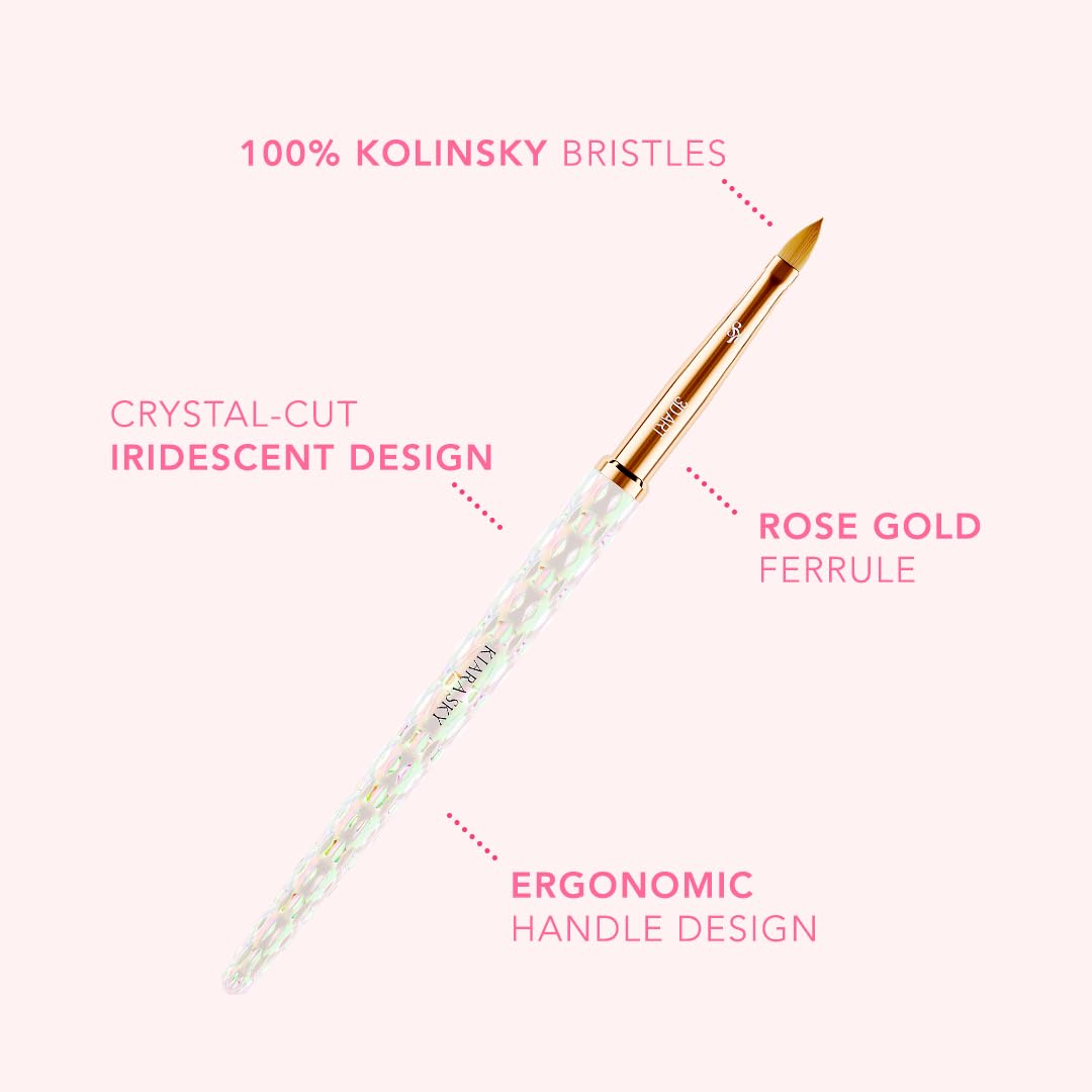 Kiara Sky Professional Nails *NEW* Gel Nail Art Brushes (Nail Art Brush - 3D Art) Beauty & Personal Care KIARA SKY