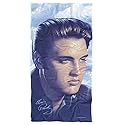 Trevco Elvis Presley Big Portrait Officially Licensed Beach Towel 30" X 60"