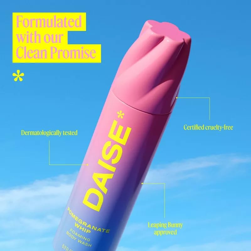 Daise Pomegranate Foaming Body Wash - 8.8oz