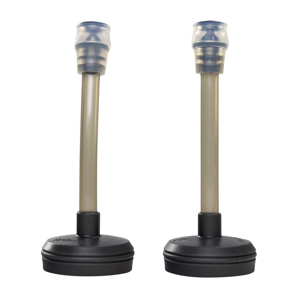 NATHAN NS4596 Hydration Bottle, Portable Water Bottle, Extended Straw, 2 Pack, Running, Trail Running