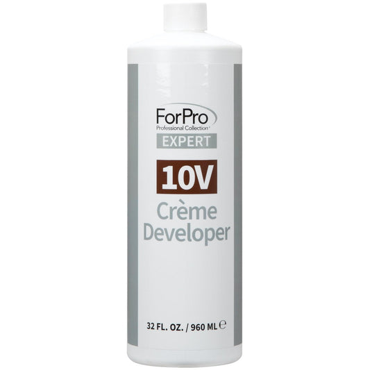 ForPro Expert 10 Volume Crème Developer, 32 Fl Oz - for Hair Lightening, Gray Coverage & Color Deposit with Minimum Lift Beauty & Personal Care ForPro Professional Collection