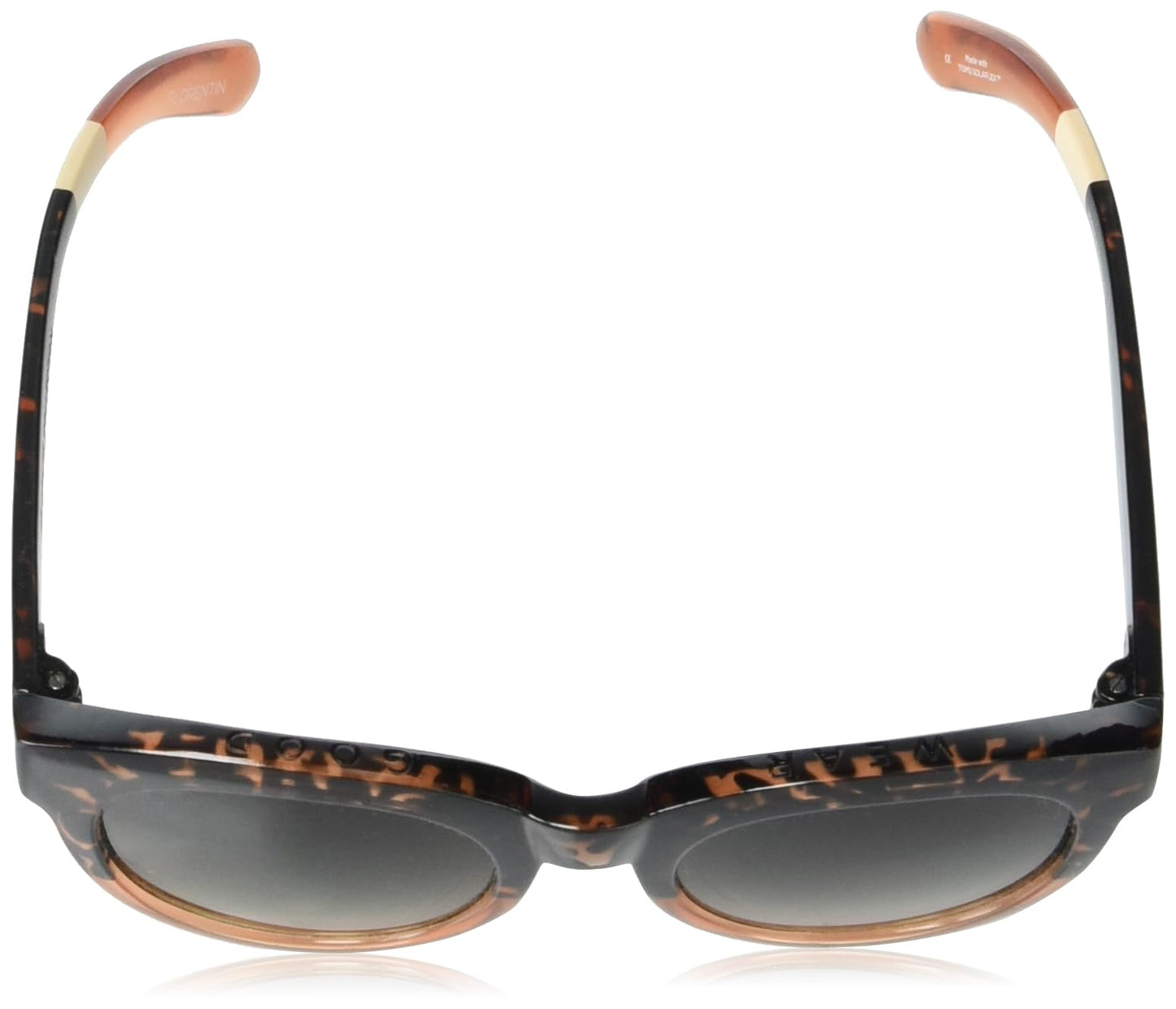 TOMS Florentin Traveler Round Eyeglasses for Women - Women’s Sunglasses - UV Protection Glasses w/Case - SOLAFLEX material