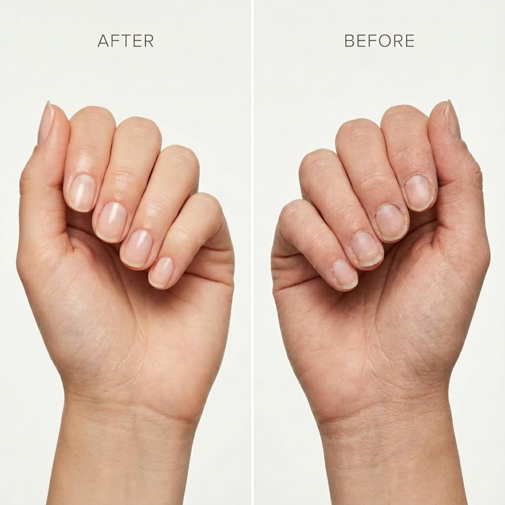 SEACRET Nail Buffer Block - 3-Way Salon Shine for Natural Nails, Smooths Ridges & Buffs to Glossy Finish Without Polish - Korean Made - Manicure Beauty and Personal Care SEACRET