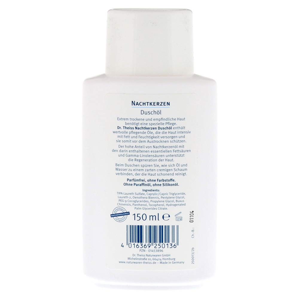 Dr. Theiss Nachtkerzen - SHOWER OIL 150ml. by Nachtkerzen