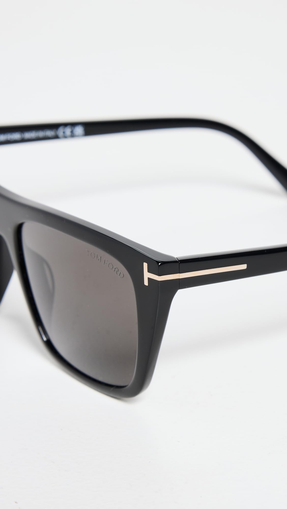 Tom Ford Women's Aslan Sunglasses, Shiny Black/Smoke, One Size