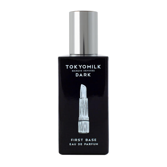 TOKYOMILK Dark First Base Eau de Parfum, 1.6 fl. oz, 47.3 ml - Anjou Pear, Almond Blossom, Soft Musk & Cedarwood - Sophisticated & Elegant Design, Men