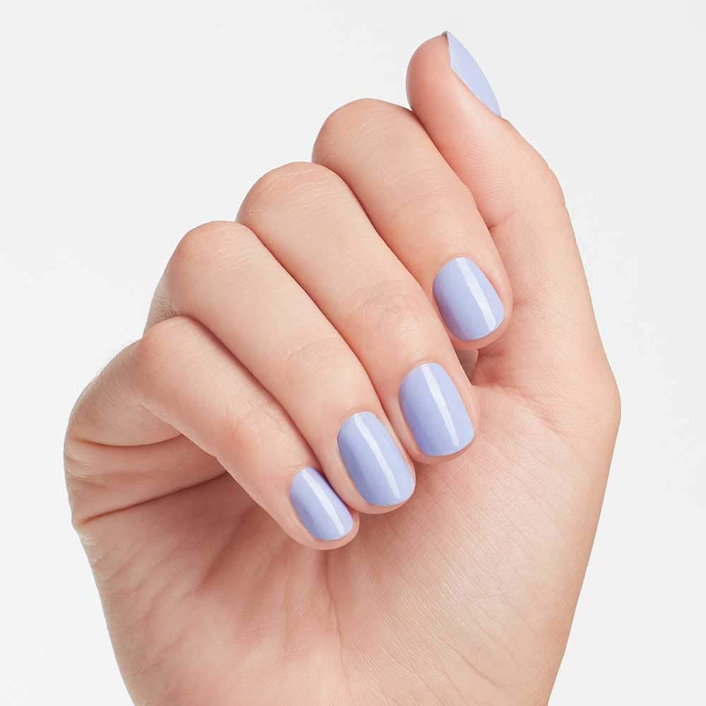 OPI Nail Lacquer You’re Such a BudaPest | Opaque Soft Purple Crème Chip Resistant Nail Polish | Fast Drying, Streak Free