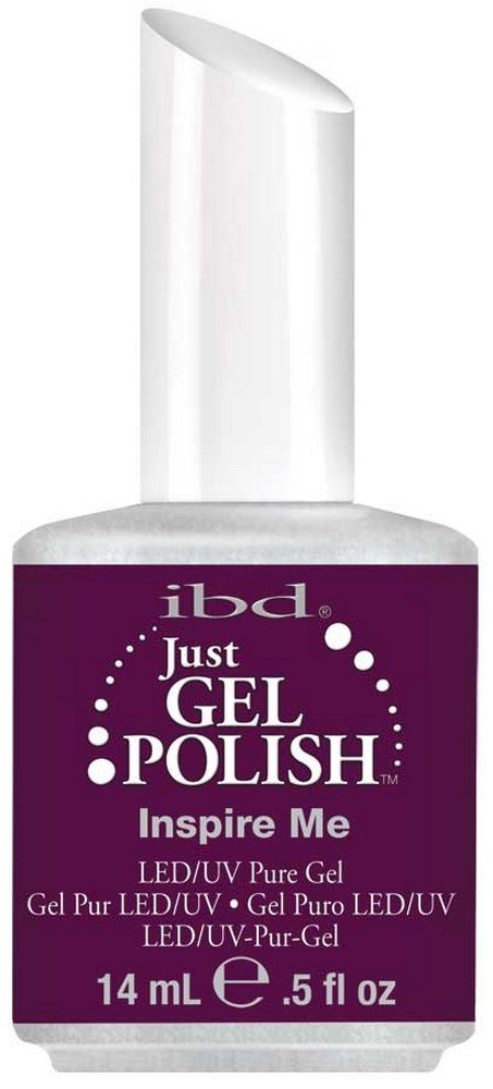 IBD Just Gel INSPIRE ME Soak Off Red Nail Polish UV .5 oz LED Beauty & Personal Care IBD