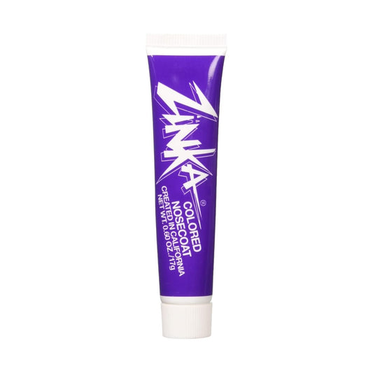 Zinka Colored Zinc Oxide Sunblock - High Zinc Formula for Nose and Face, Water & Sweat Resistant, Purple