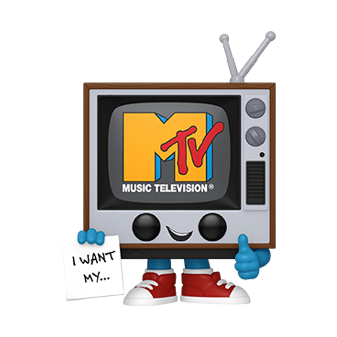 Funko POP! Ad Icons: MTV - MTV Logo - Collectable Vinyl Figure - Gift Idea - Official Merchandise - for Kids & Adults - Ad Icons Fans - Model Figure…