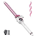 ORYNNE Ceramic Curling Iron, 3/4 Inch Barrel, Digital Temp Control, Fast Heat Up, 7 Adjustable Temperatures, 60 Min Auto Shut Off