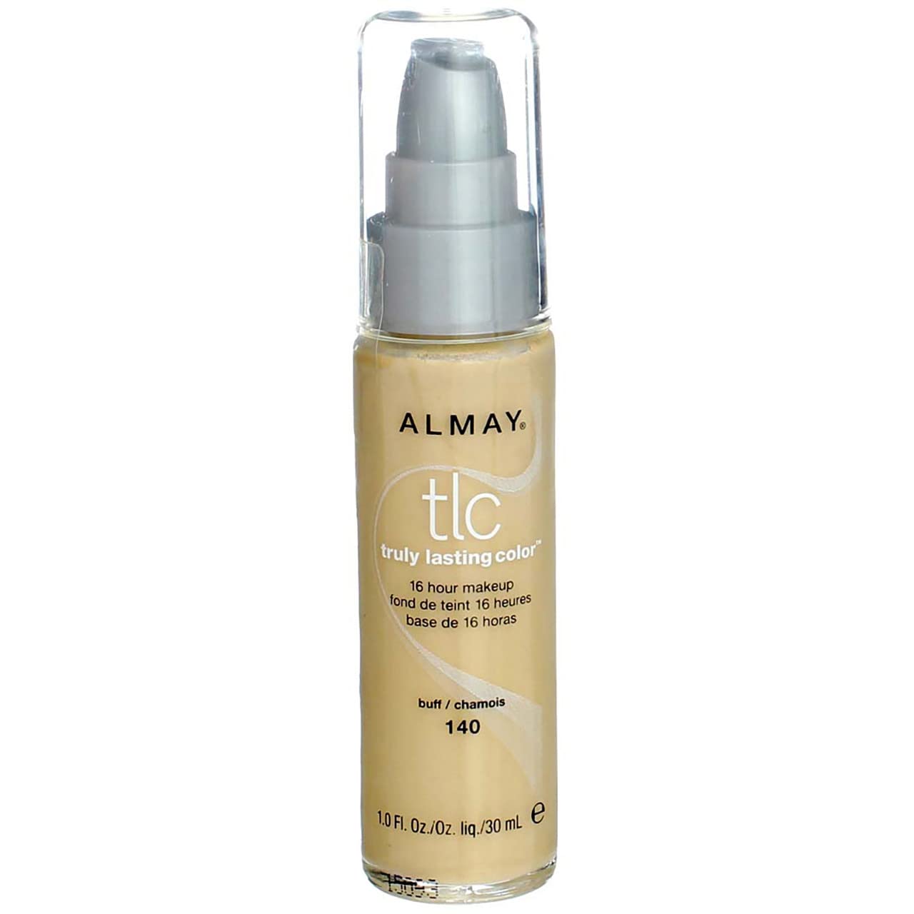 Almay TLC Truly Lasting Color 16 Hour Makeup, Buff 02 [140] 1 oz (Pack of 2)