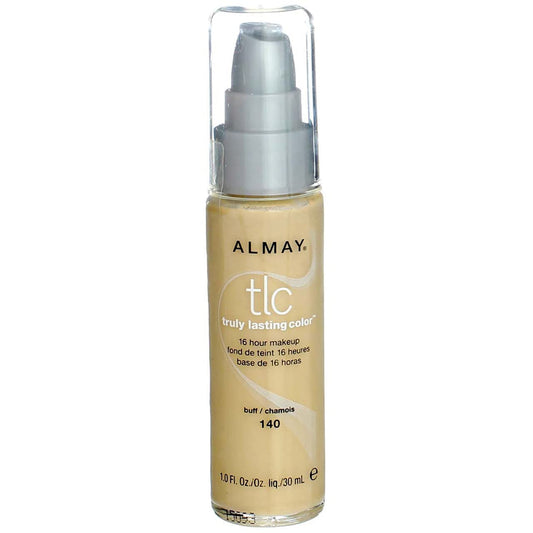 Almay TLC Truly Lasting Color 16 Hour Makeup, Buff 02 [140] 1 oz (Pack of 2)