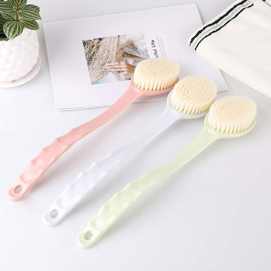 shlutesoy Bath Long Handle Bath Shower Brush Exfoliating Scrubber for Home Bathroom Green Beauty and Personal Care shlutesoy