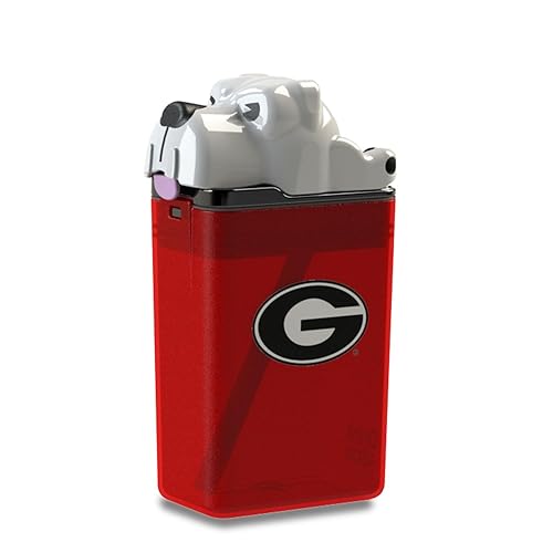 FUNTOPS Reusable Water Bottle | Officially Licensed NCAA Sports Bottle |BPA Free | Dishwasher Safe | University of Georgia | Bulldog Uga Mascot…