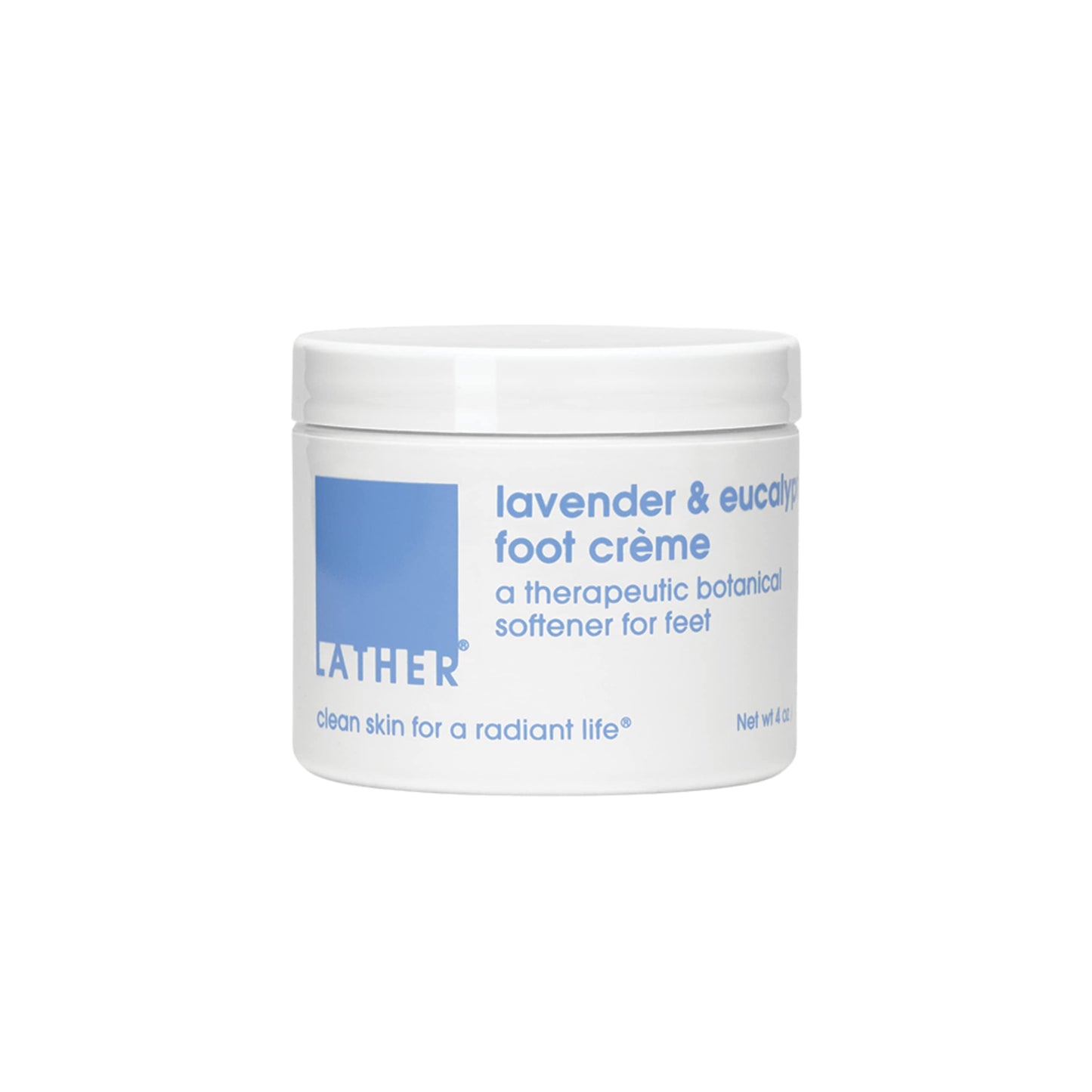 LATHER Foot Cream - Moisturizing & Nourishing Cracked Heel Repair for Smooth, Soft Feet - Pedicure Foot Spa - Aromatherapy Foot Lotion For Dry Cracked