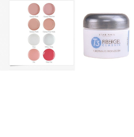 Star Nail T3 Fibergel Classic 2 oz PINK Beauty & Personal Care nailstar
