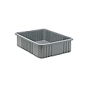 Quantum Storage K-DG93060GY-1 Dividable Grid Container, 22-1/2" x 17-1/2" x 6", Gray