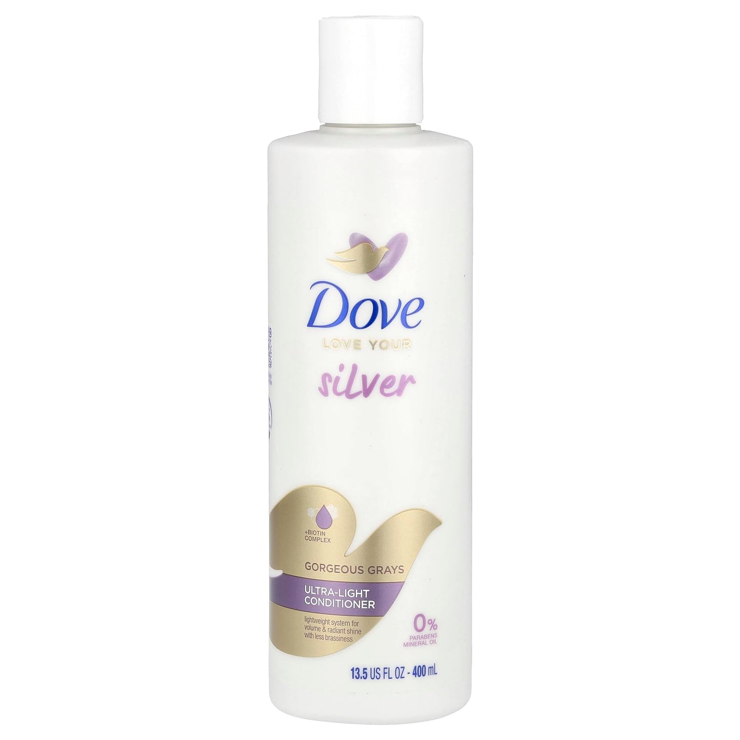 Dove Ultra-Light Conditioner, Gorgeous Grays, 13.5 fl oz (400 ml)