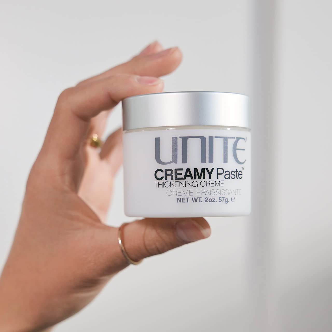 UNITE Hair - CREAMY Paste - Styling Cream for Thickness, Texture & Definition - Adds Fullness and Flexible Hold - Perfect for Fine to Medium Hair