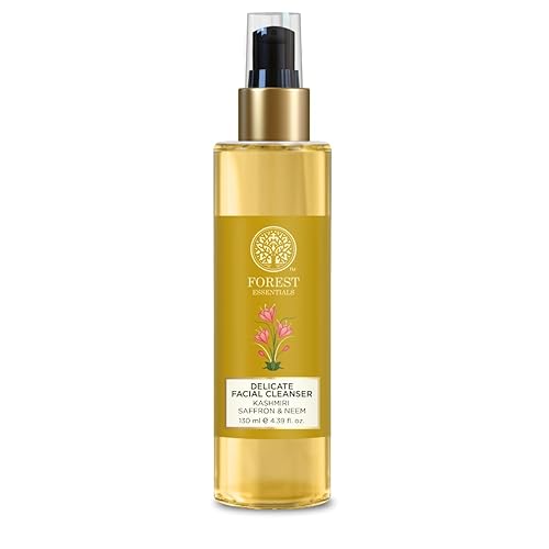 Forest Essentials Kashmiri Saffron and Neem Delicate Facial Cleanser, 200ml