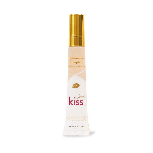 Julva Kiss Lip Renewal Complex by Dr. Anna Cabeca - Botanical Lip Hydrator for Smoothness, Comfort & Daily Confidence - 0.3 oz