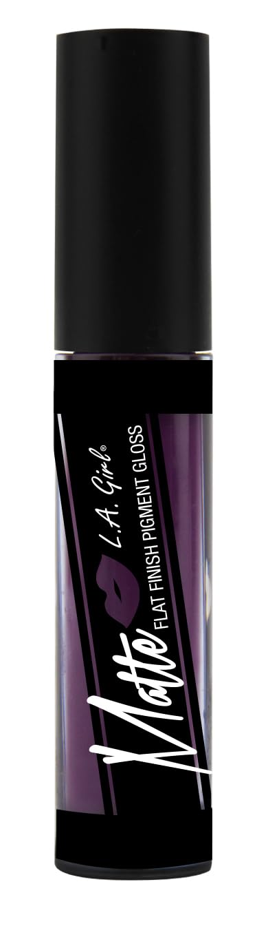 L.A. Girl Matte Pigment Lip Gloss 846 Black Currant