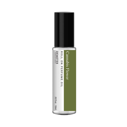 DEMETER Cannabis Flower Roll On Perfume Oil, 0.33 Oz, Long-Lasting Beauty & Personal Care DEMETER