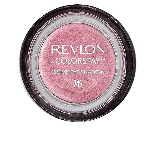Revlon Crème Eyeshadow, ColorStay 24 Hour Eye Makeup, Highly Pigmented Cream Formula in Blendable Matte & Shimmer Finishes, 745 Cherry Blossom, 0.18