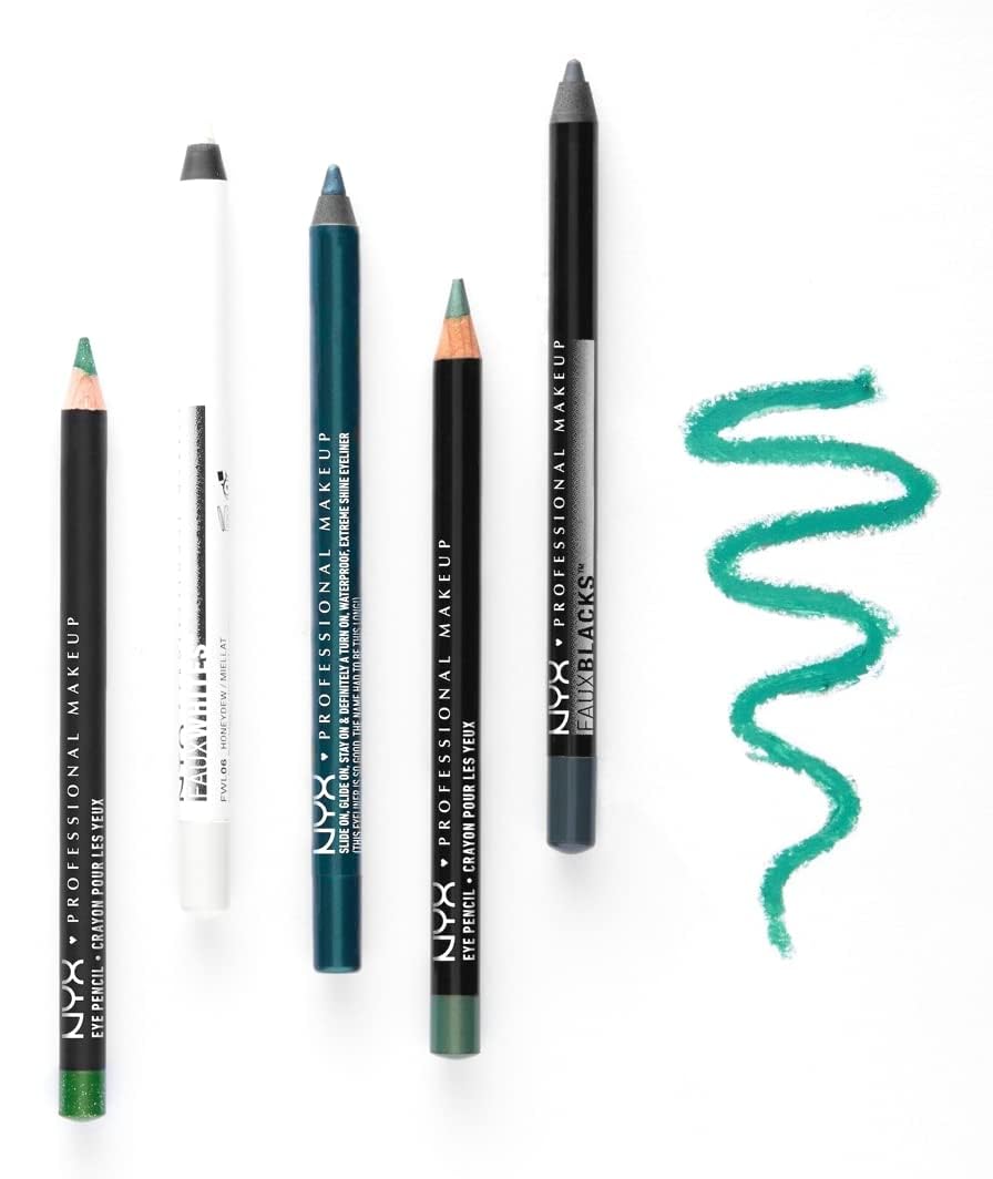 NYX Nyx slim eye - eyebrow pencil - 940 black shimmer