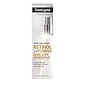 Neutrogena Rapid Tone Repair Retinol + Vitamin C Dark Spot Corrector Face Serum, Daily Anti-Wrinkle Brightening Serum to Even Tone, Mineral Oil
