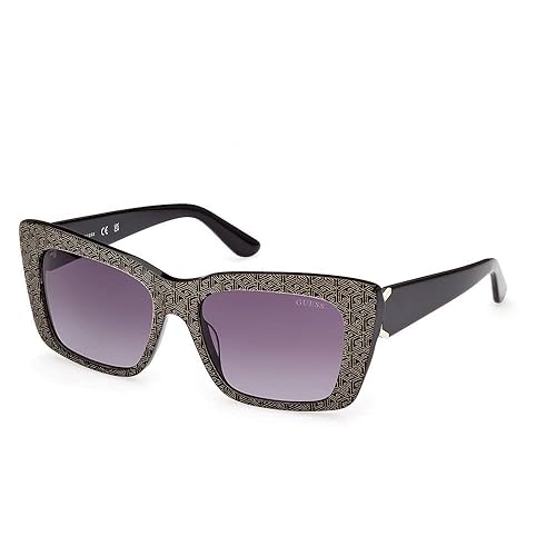 GUESS SMoke Gradient Cat Eye Ladies Sunglasses GU7890 01B 55
