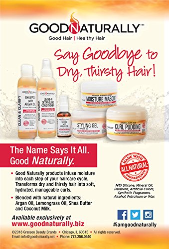 Gold Banner Beauty Products GOOD NATURALLY Moisture Masque Deep Stimulating Conditioner, Adds Moisture, Restores Elasticity, Repairs Damage, Smoothes