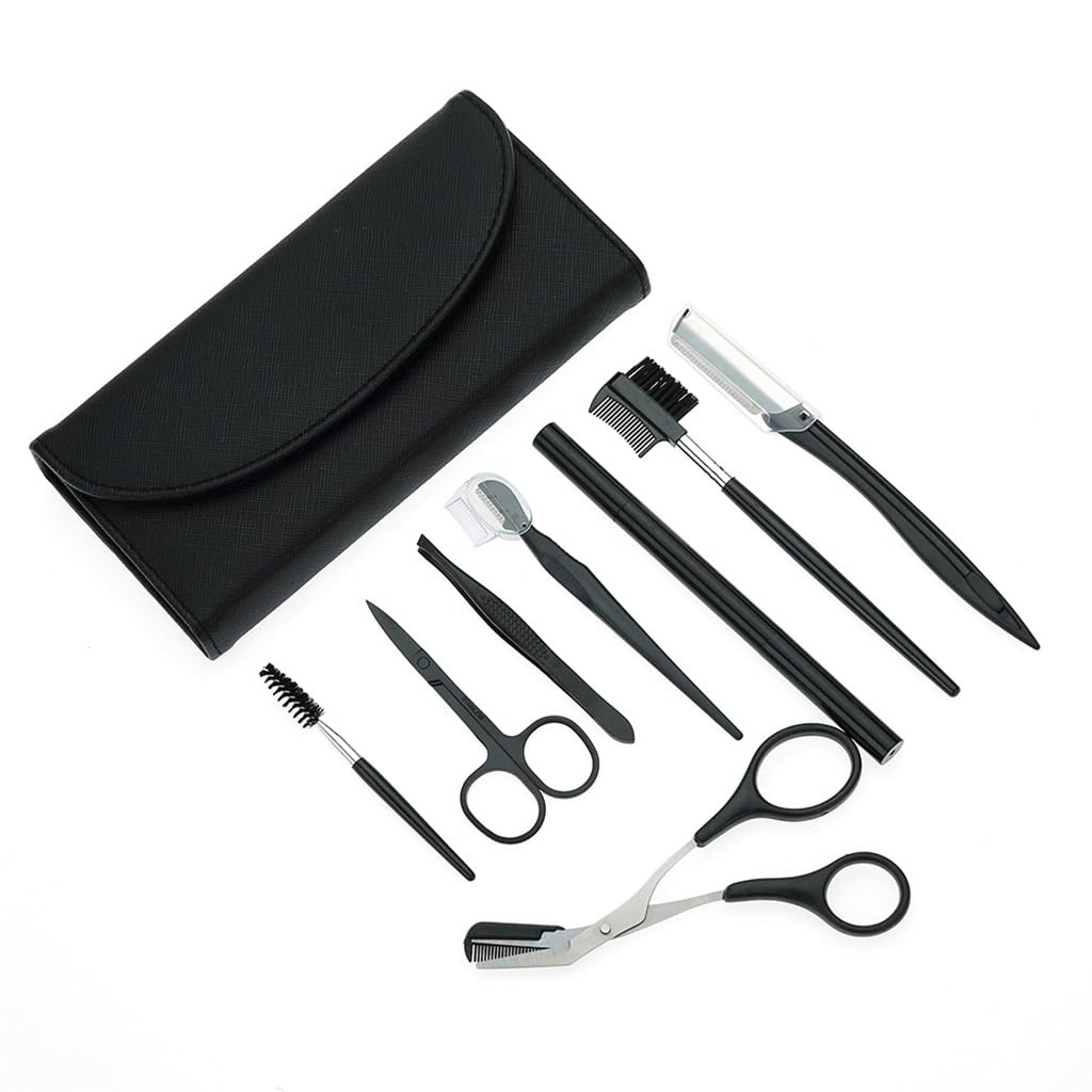 AFPSDLFJDLS Beauty Tools Eyebrow Shaver Eyebrow Cutter Eyebrow Clippers Beauty Clippers Anti-Scratch Eyebrow Trimmer Set Beauty and Personal Care AFPSDLFJDLS