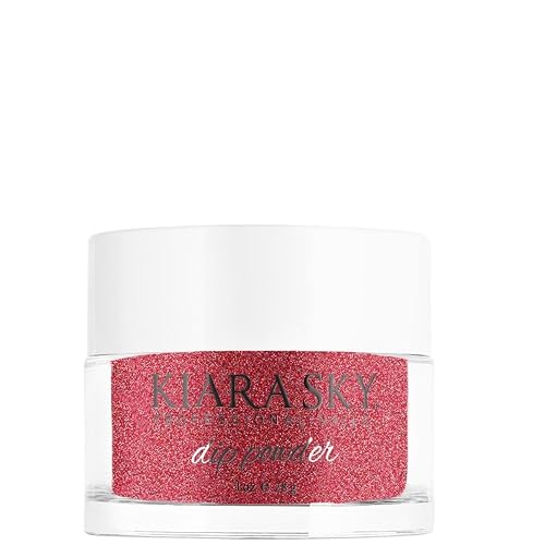 Kiara Sky Professional Nails Dip Powder - Rage The Night Away D427 - Matte Glitter Beauty & Personal Care KIARA SKY