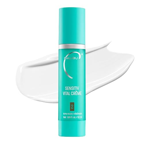 Malibu C Sensitiv Vital Crème Face Moisturizer - Non-Comedogenic Moisturizer for Combination Skin - Lightweight Formula Enriched with Pro Vitamin B5