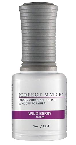 LeChat Perfect Match Gel Polish, Wild Berry, 0.5 Fl Oz (PMS131) Beauty & Personal Care LECHAT