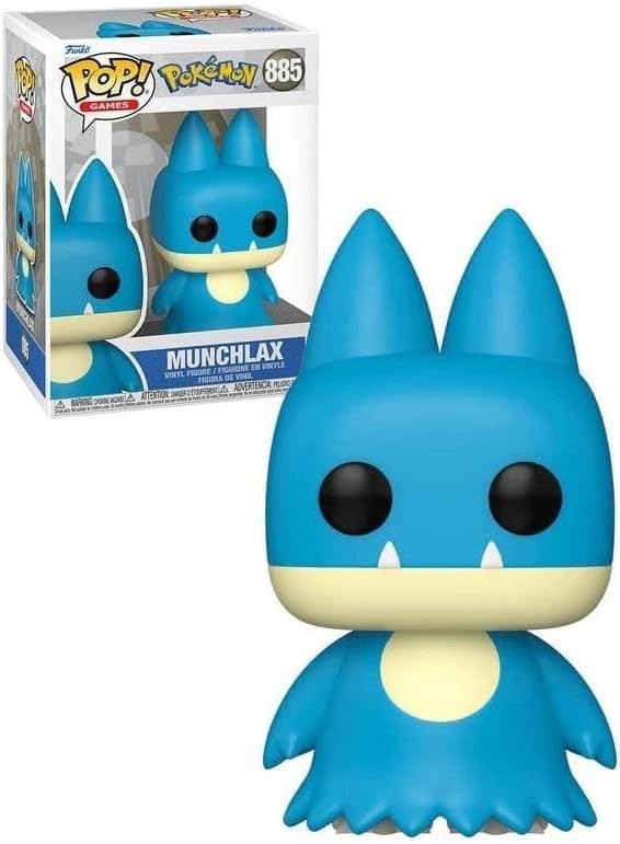 Funko Pop Games: Pokemon - Munchlax - Collectable Vinyl Figure - Gift Idea - Official Merchandise - Toys for Kids & Adults - Video Games Fans - Model…