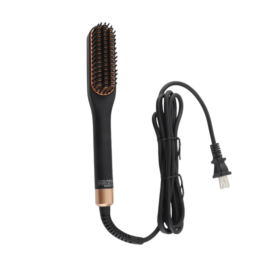 Electric Beard Straightening Comb Multifunctional Beard Straightener Brush Men Hair Styling Tool (US Plug) Beauty and Personal Care Haofy