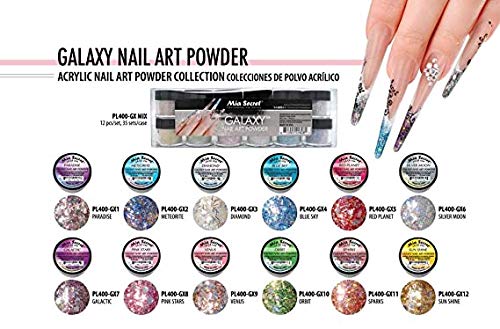 Mia Secret Professional Galaxy Collection Acrylic Powder 1/4 oz (Pick Your Color) (SUN SHINE) Beauty & Personal Care Mia Secret