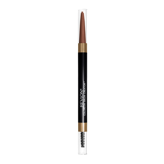 Revlon ColorStay Brow Creator, 2-in-1 Precise Eyebrow Pencil & Powder with Spoolie Brush, Waterproof & Long Lasting, 620 Auburn, 0.003 oz