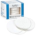 ForPro Professional Collection Premium Compressed Facial Sponges, 50-Count Cellulose Sponges for Facial Cleaning, Exfoliating and Makeup Removal