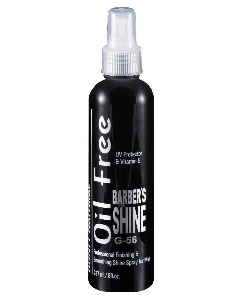 Bonfi Natural Oil Free Barber Shine Finishing Spray 8 Oz