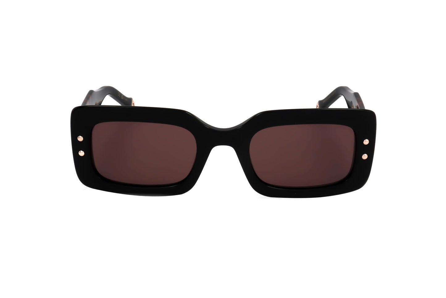 Carolina Herrera Pink Rectangular Ladies Sunglasses HER 0187/S 0GUU/U1 50